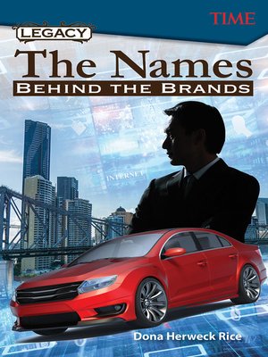 cover image of Legacy: The Names Behind the Brands Read-Along eBook